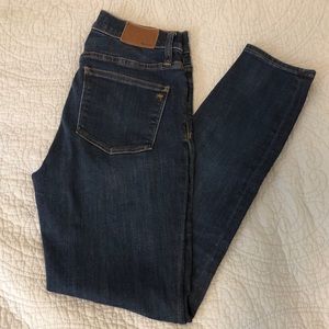 Madewell High Rise Skinny Jeans